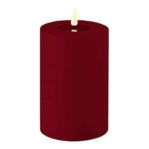 Outdoor Stumpenkerze LED Bordeaux 10 x 15cm – Hauptansicht