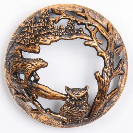 Owl in the Wood Candle-Lid – Hauptansicht