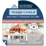 Yankee Candle Wax Melt Parisian Holiday Brunch mit 22 g Verpackungsangabe