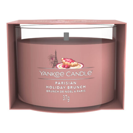 Verpackte Yankee Candle Parisian Holiday Brunch Kerze im Glas