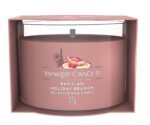 Verpackte Yankee Candle Parisian Holiday Brunch Kerze im Glas
