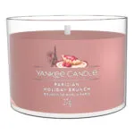 Yankee Candle Parisian Holiday Brunch Kerze mit sichtbarem Docht
