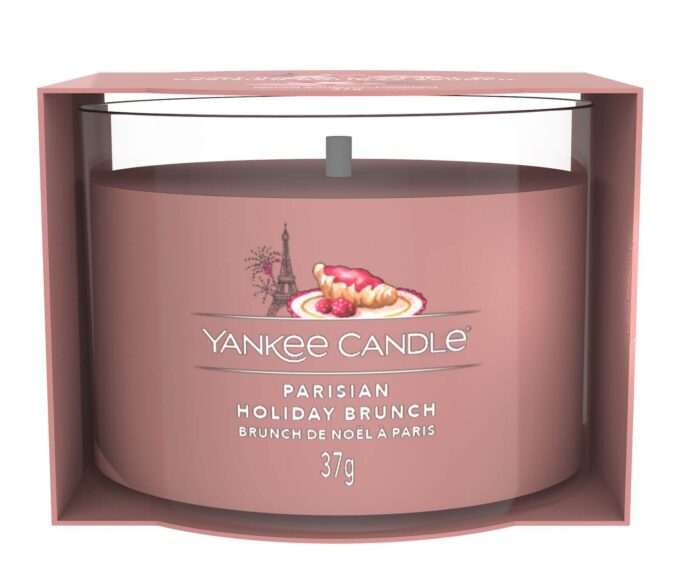 Verpackte Yankee Candle Parisian Holiday Brunch Kerze im Glas