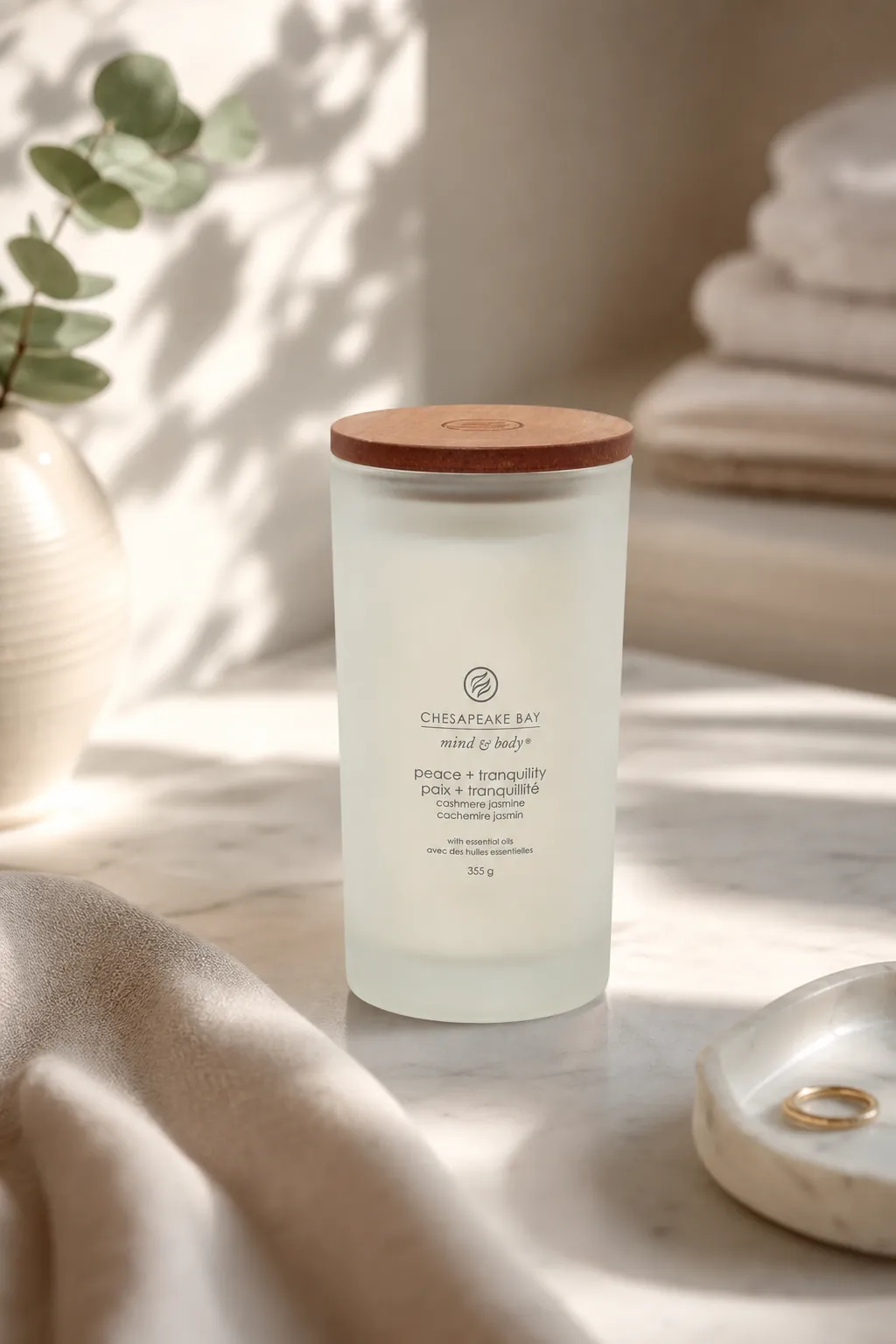 Peace & Tranquility 355g – Stimmungsbild Peace & Tranquility 355g in einer stimmungsvollen Anwendungsszene