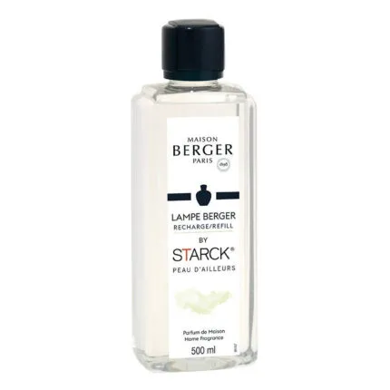 Flasche mit Maison Berger Paris Peau d’Ailleurs Nachfüller und schwarzem Verschluss