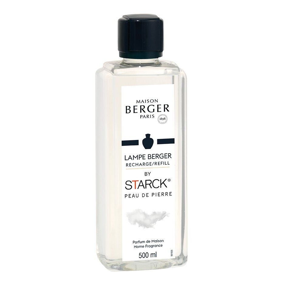 Peau de Pierre 500 ml Flakon Nahaufnahme des Maison Berger Nachfüllflakons Peau de Pierre mit 500 ml
