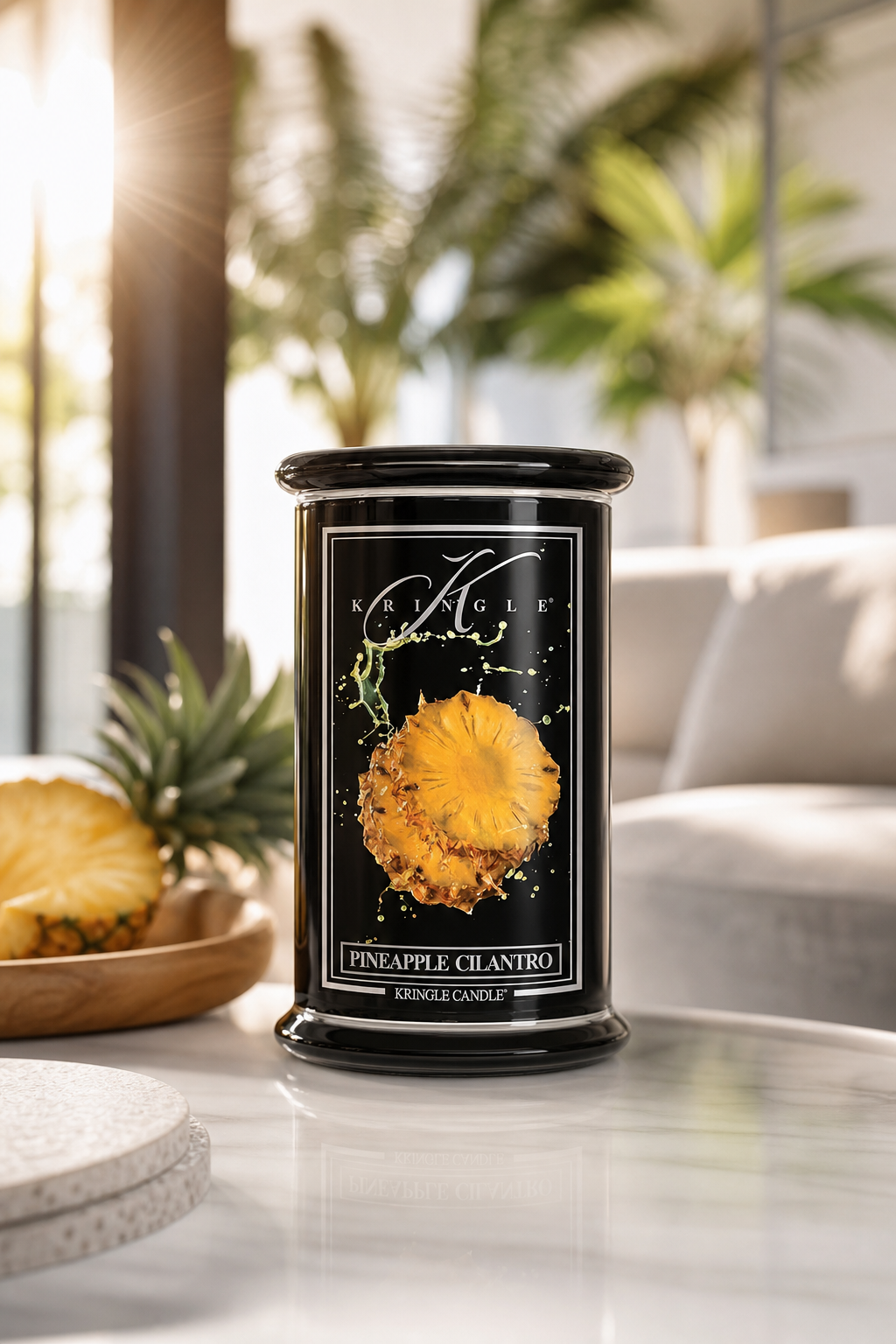 Pineapple Cilantro - Reserve Line 623g in einer stimmungsvollen Anwendungsszene