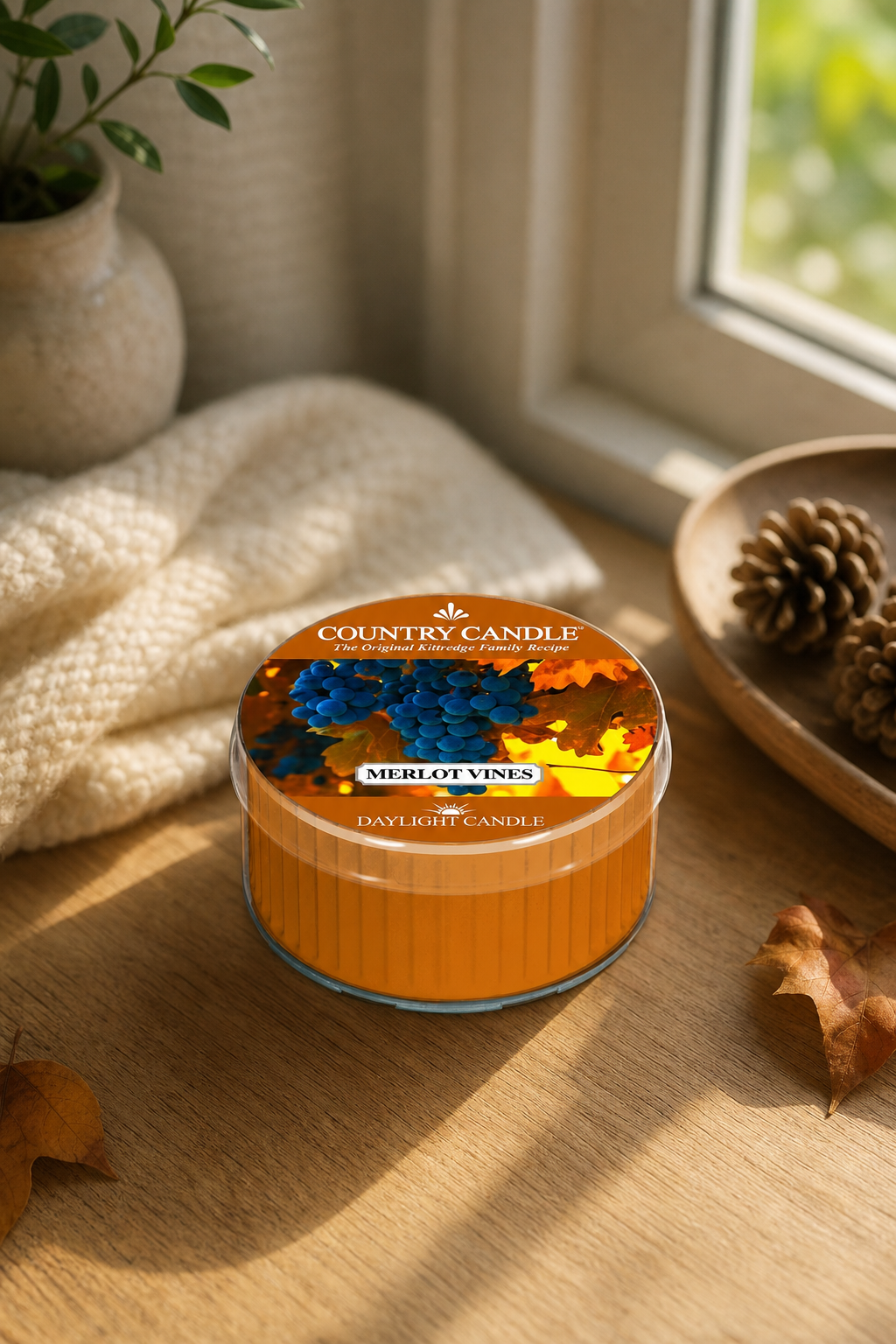 Pinecones & Pomander Daylight 42g in einer stimmungsvollen Anwendungsszene