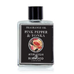 Frontansicht einer Flasche Fragrance Oil Pink Pepper & Tonka