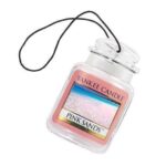 Pink Sands Car Jar Ultimate von Yankee Candle mit schwarzer Aufhängeschnur