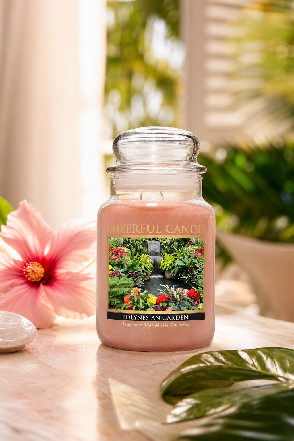 Polynesian Garden 680g in einer stimmungsvollen Anwendungsszene