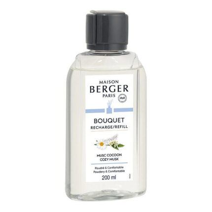Nachfüllflasche von Maison Berger Paris mit Aufdruck Musc Cocoon und 200 ml