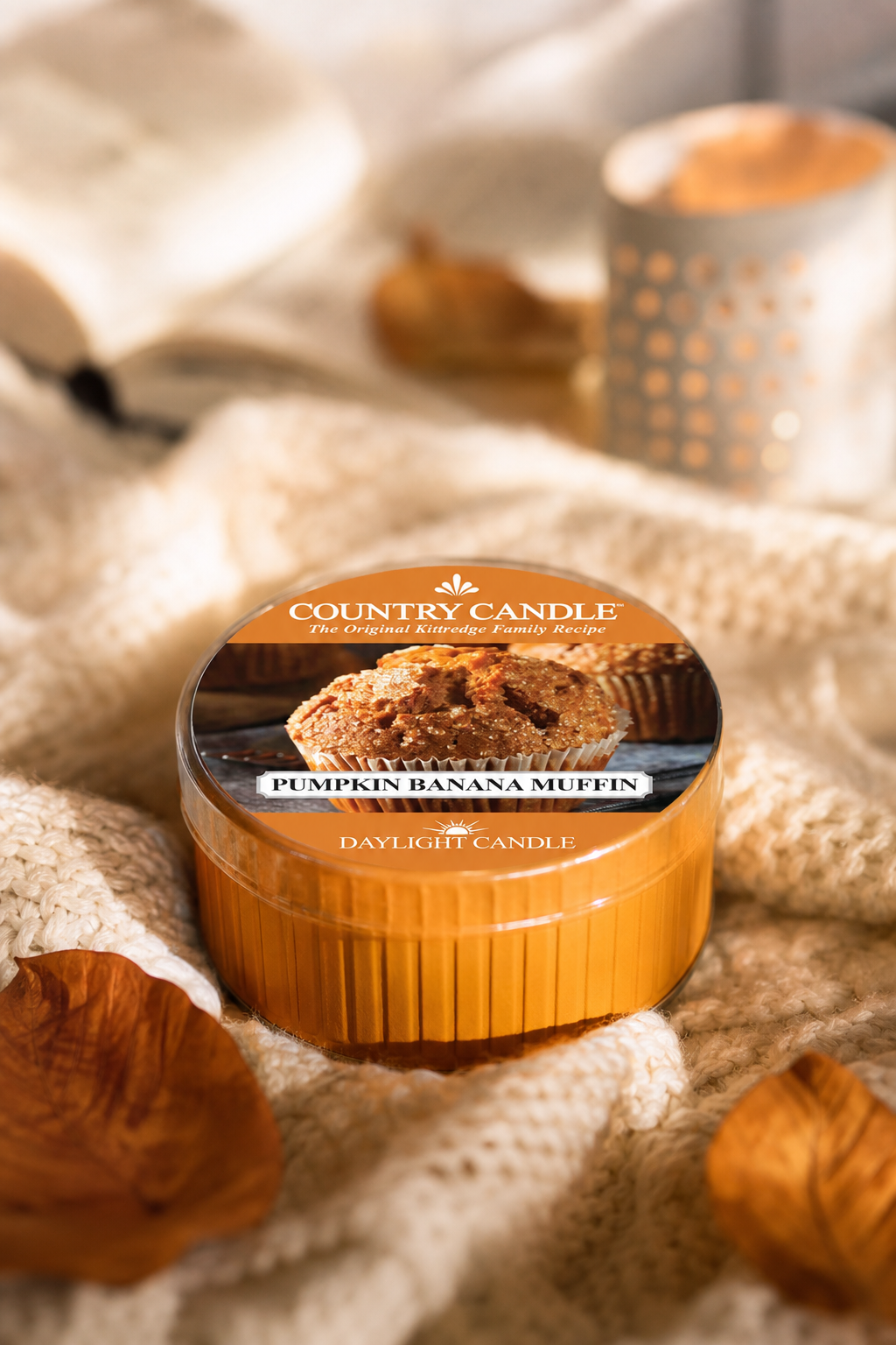Pumpkin Banana Muffin Daylight 42g in einer stimmungsvollen Anwendungsszene