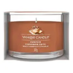 Pumpkin Cinnamon Swirl 37g Glasvotivkerze – Hauptansicht