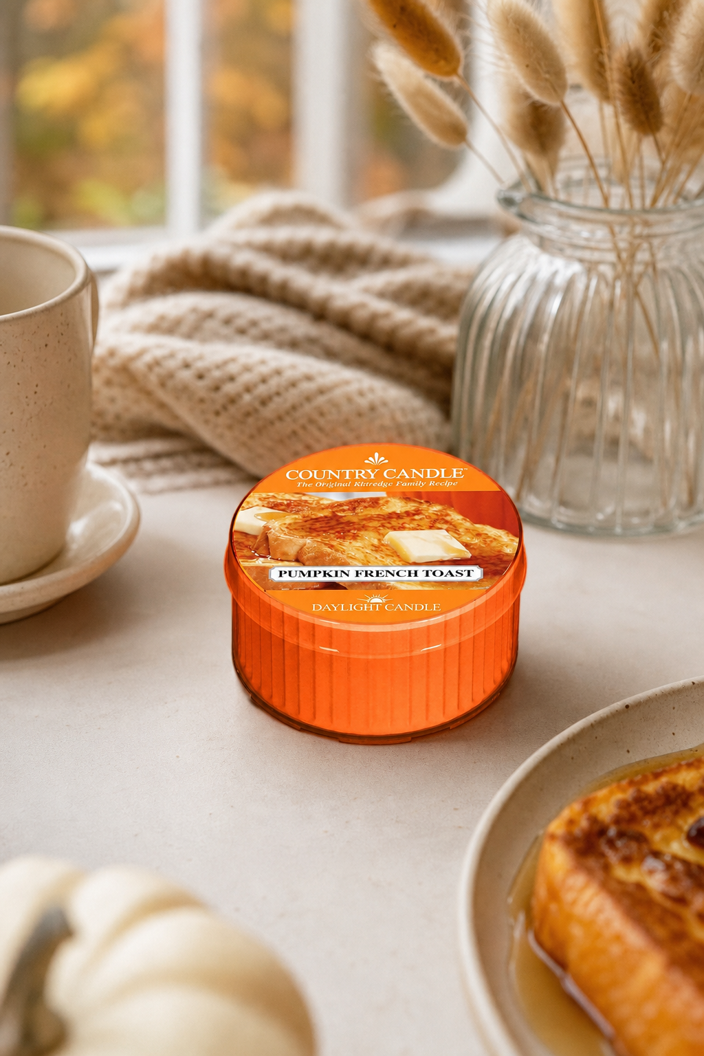 Pumpkin French Toast Daylight 42g in einer stimmungsvollen Anwendungsszene