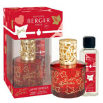 Maison Berger Sweet Lampe Berger Set mit roter Verpackung und 250-ml-Nachfüllflasche