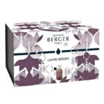 Maison Berger Paris Lampe Berger Verpackung mit floralem Muster