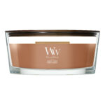 WoodWick Radiant Amber Kerze im Glas mit aufgelegtem Deckel