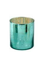 Rapsody Windlicht 9cm neon aqua – Produktansicht