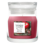 Yankee Candle Red Apple Wreath Duftkerze im Glas mit 110 g Inhalt