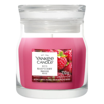 Yankee Candle Red Raspberry Duftkerze im Glas mit 110 g Inhalt