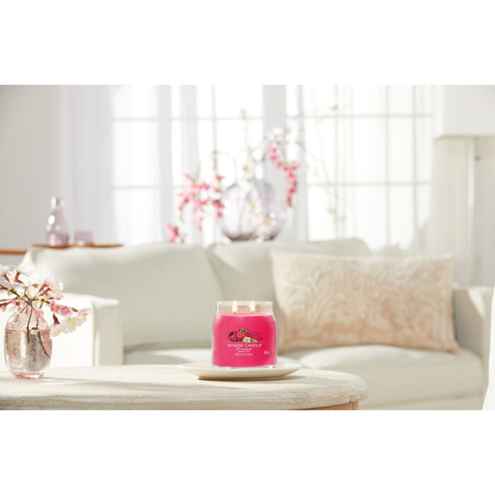 Red Raspberry Signature Glas 368g 2-Docht – Produktansicht