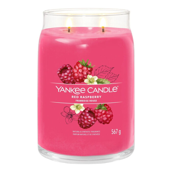 Red Raspberry Signature Jar 567g 2-Docht – Produktansicht