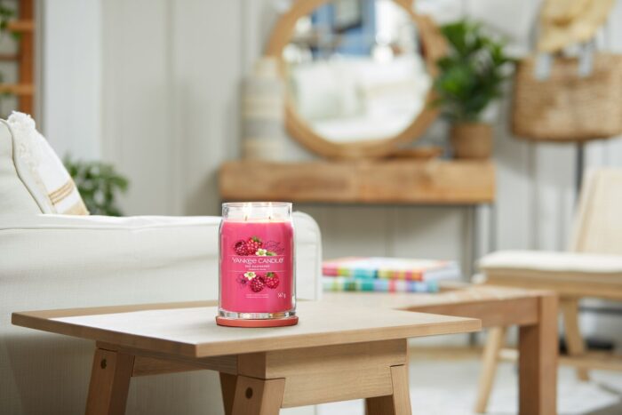 Red Raspberry Signature Jar 567g 2-Docht – Produktansicht