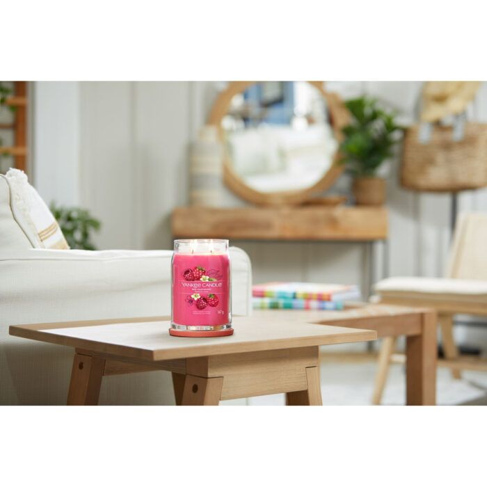 Red Raspberry Signature Jar 567g 2-Docht – Produktansicht