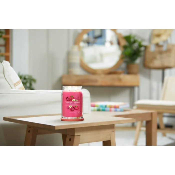 Red Raspberry Signature Jar 567g 2-Docht – Produktansicht