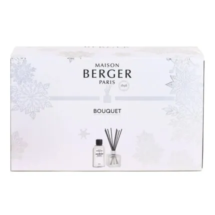Maison Berger Paris Bouquet Geschenkset mit Verpackung und Diffuser-Abbildung