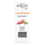 Weiße Maison Berger Bouquet-Verpackung mit Goji-Beeren-Abbildung