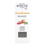 Weiße Maison Berger Bouquet-Verpackung mit Goji-Beeren-Abbildung