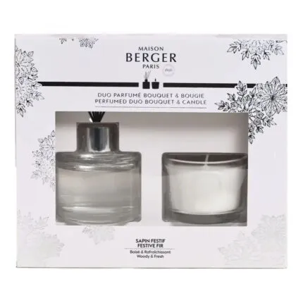 Maison Berger Verpackung mit Diffuser und Duftkerze