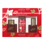 Maison Berger Sweet Geschenkset mit drei Produkten in roter Verpackung