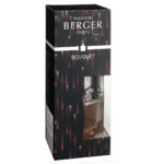Maison Berger Verpackung mit sichtbarem Glasdiffuser und Aufschrift Bouquet