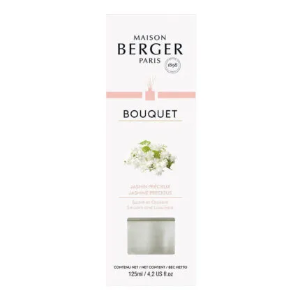 Maison Berger Paris Jasmin-Diffuser steht in einer hellen Wohnumgebung