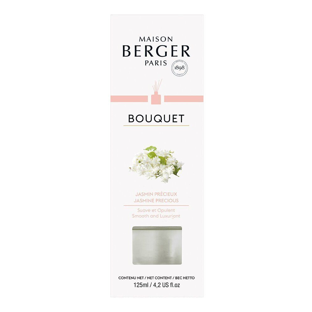 Jasmin-Diffuser in Wohnszene Maison Berger Paris Jasmin-Diffuser steht in einer hellen Wohnumgebung