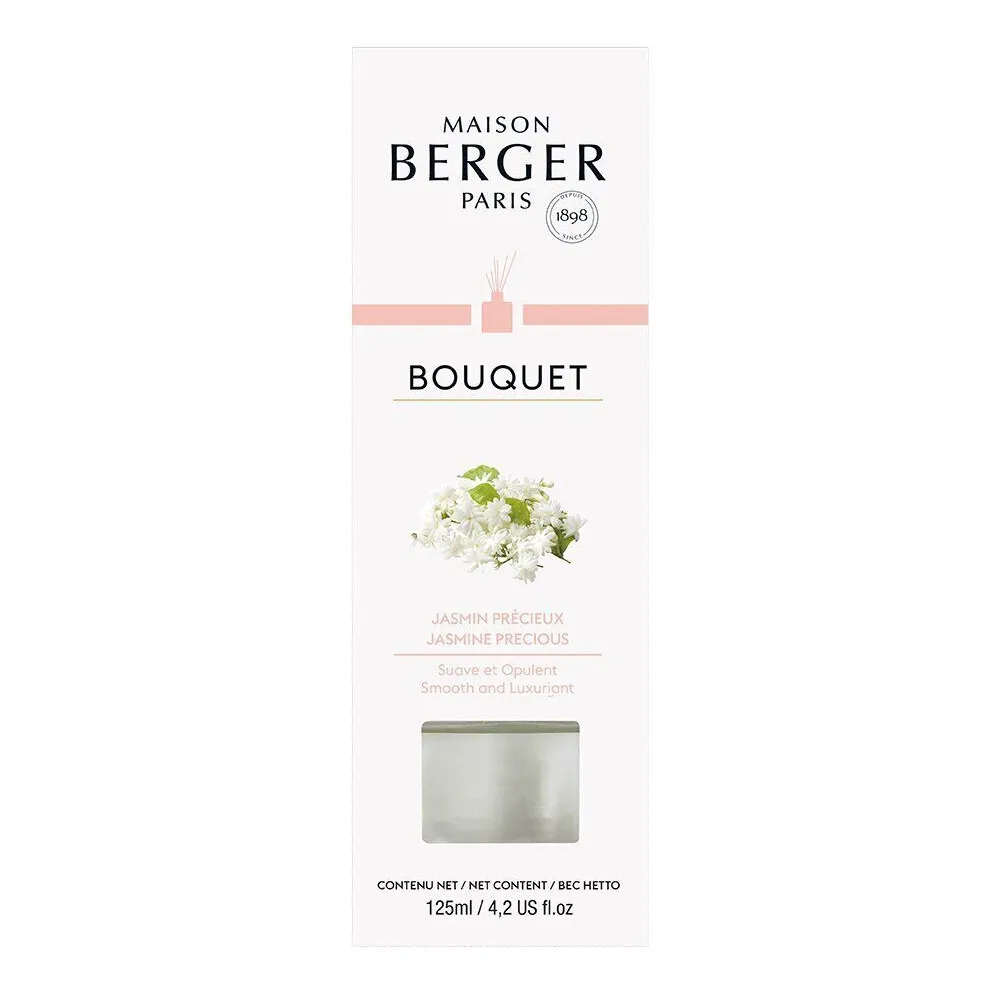 Jasmin-Diffuser in Wohnszene Maison Berger Paris Jasmin-Diffuser steht in einer hellen Wohnumgebung