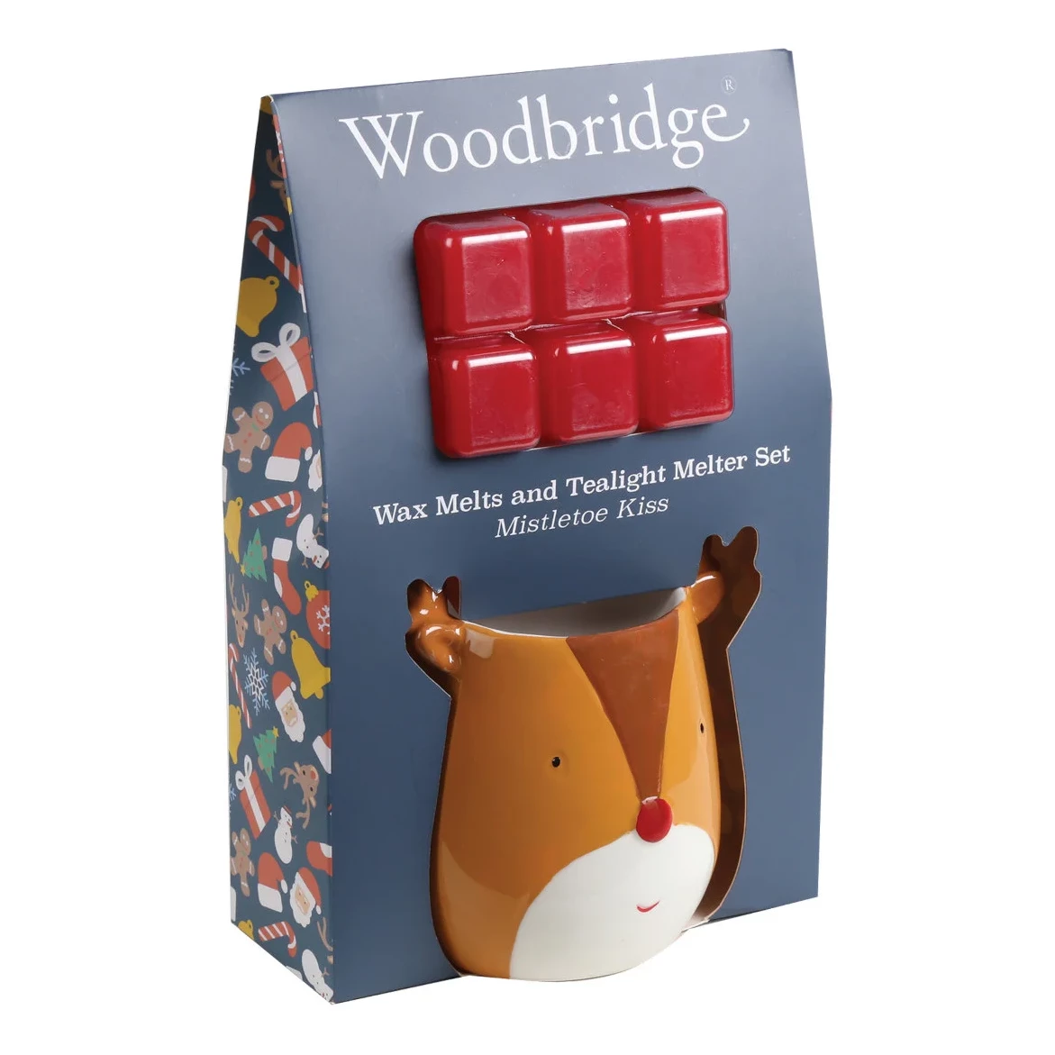 Produktbild Reindeer Duftlampe, 9 cm, Braun/Rot – Hauptansicht