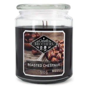 Candle Brothers Roasted Chestnut Duftkerze im Glas mit 510 g Inhalt
