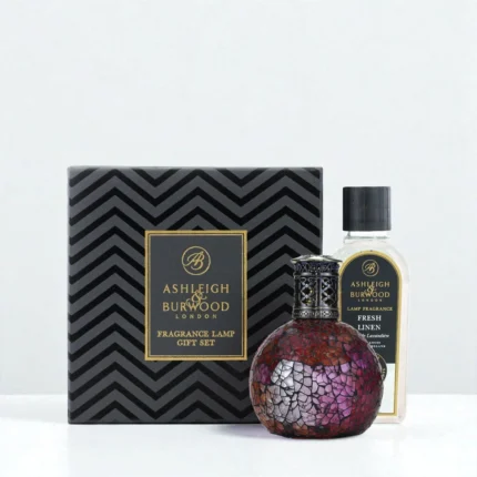Ashleigh & Burwood Duftlampe mit Geschenkbox und Fresh-Linen-Duftflasche