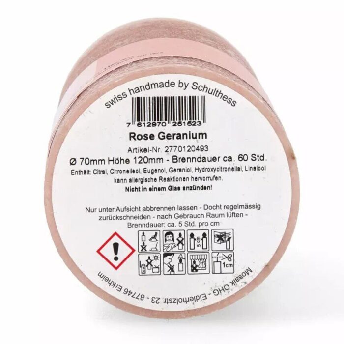 Rose Geranium Anti-Mücke 400g – Produktansicht