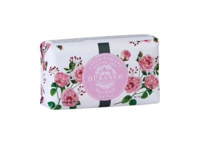 Rosenblütenblatt Seifenstück 125g – Produktansicht