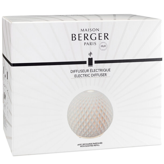 Vorderseite der Maison-Berger-Paris-Verpackung für einen elektrischen Diffuser