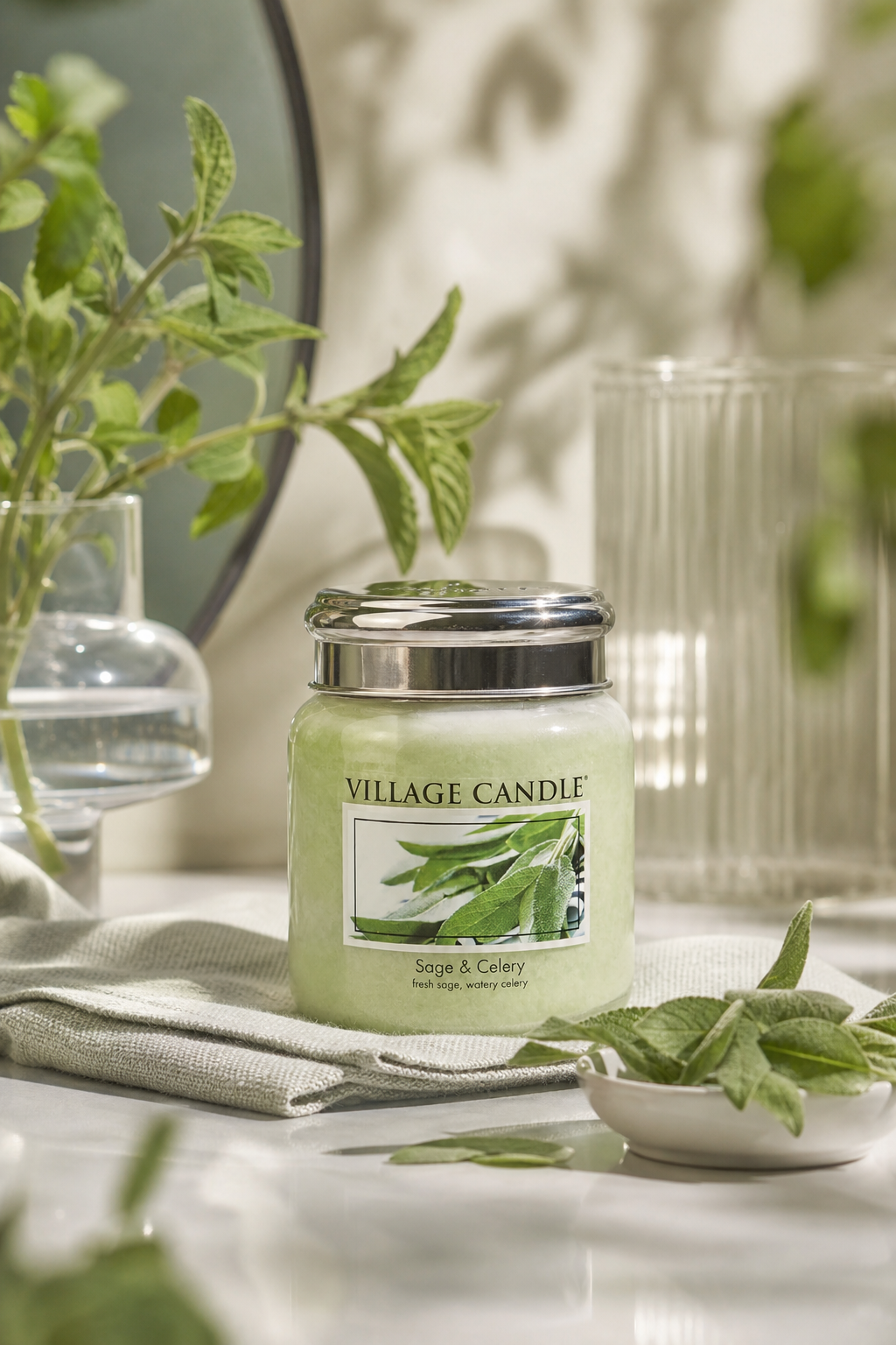 Sage & Celery 389g in einer stimmungsvollen Anwendungsszene