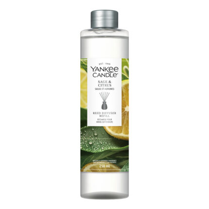 Yankee Candle Sage & Citrus Reed Diffuser Nachfüller mit 250 ml