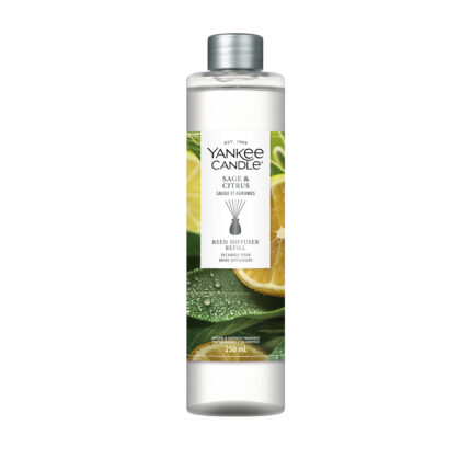 Yankee Candle Sage & Citrus Reed Diffuser Nachfüller mit 250 ml
