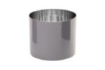 Saigon Edelstahl-Windlicht L cool grey – Produktansicht