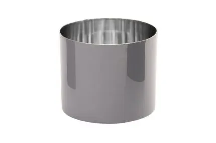 Saigon Edelstahl-Windlicht L cool grey – Produktansicht